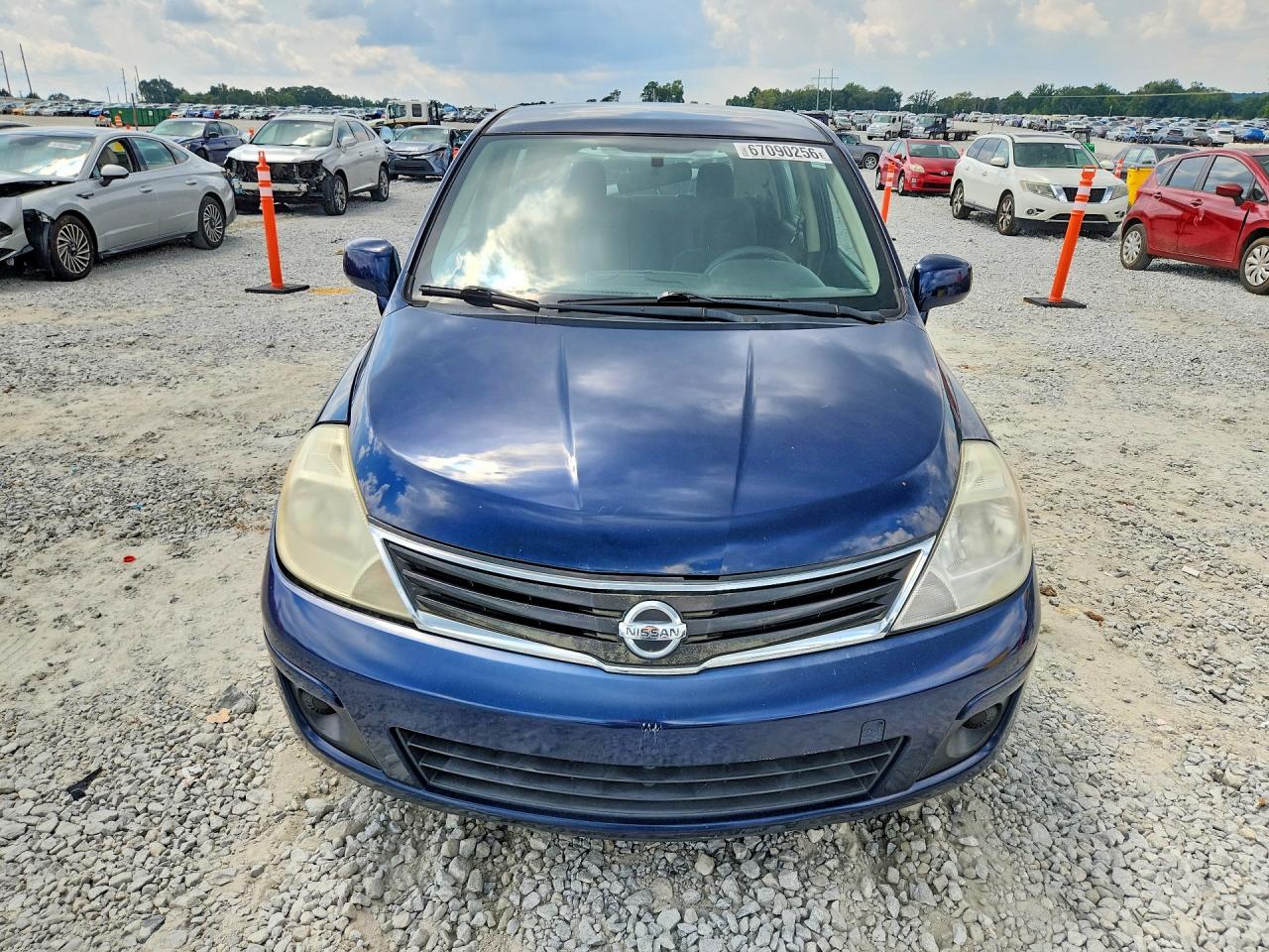 2012 Nissan Versa 1.8 S Blue vin: 3N1BC1CP4CK243258