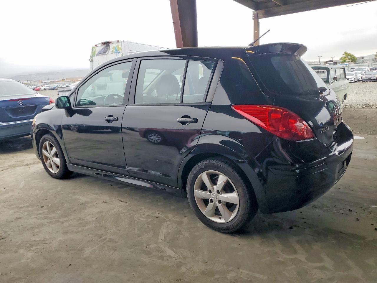2012 Nissan Versa Black vin: 3N1BC1CP4CK245771
