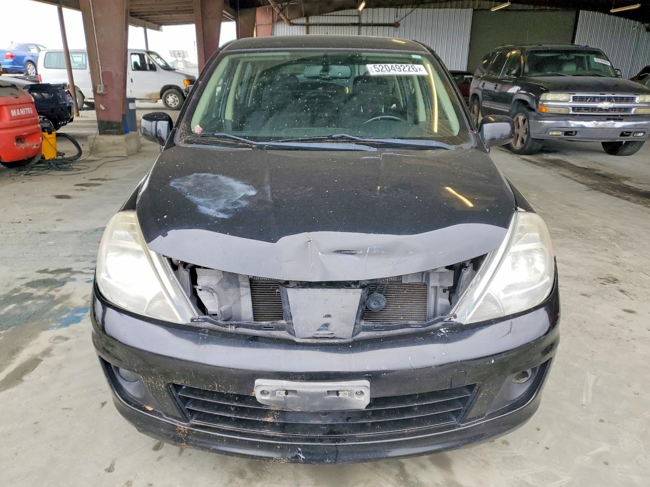 2012 Nissan Versa Black vin: 3N1BC1CP4CK245771