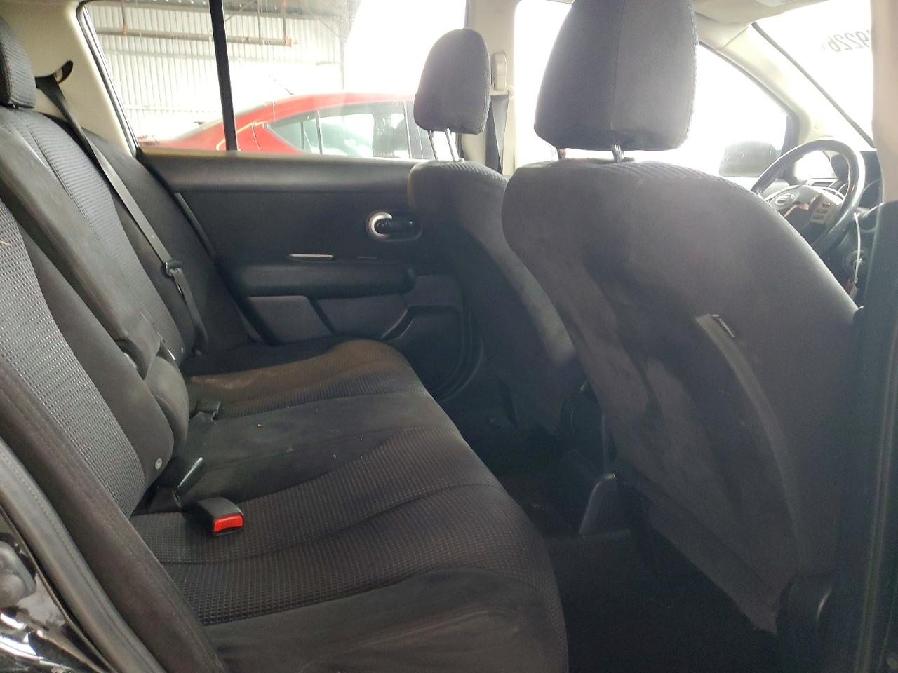 2012 Nissan Versa Black vin: 3N1BC1CP4CK245771