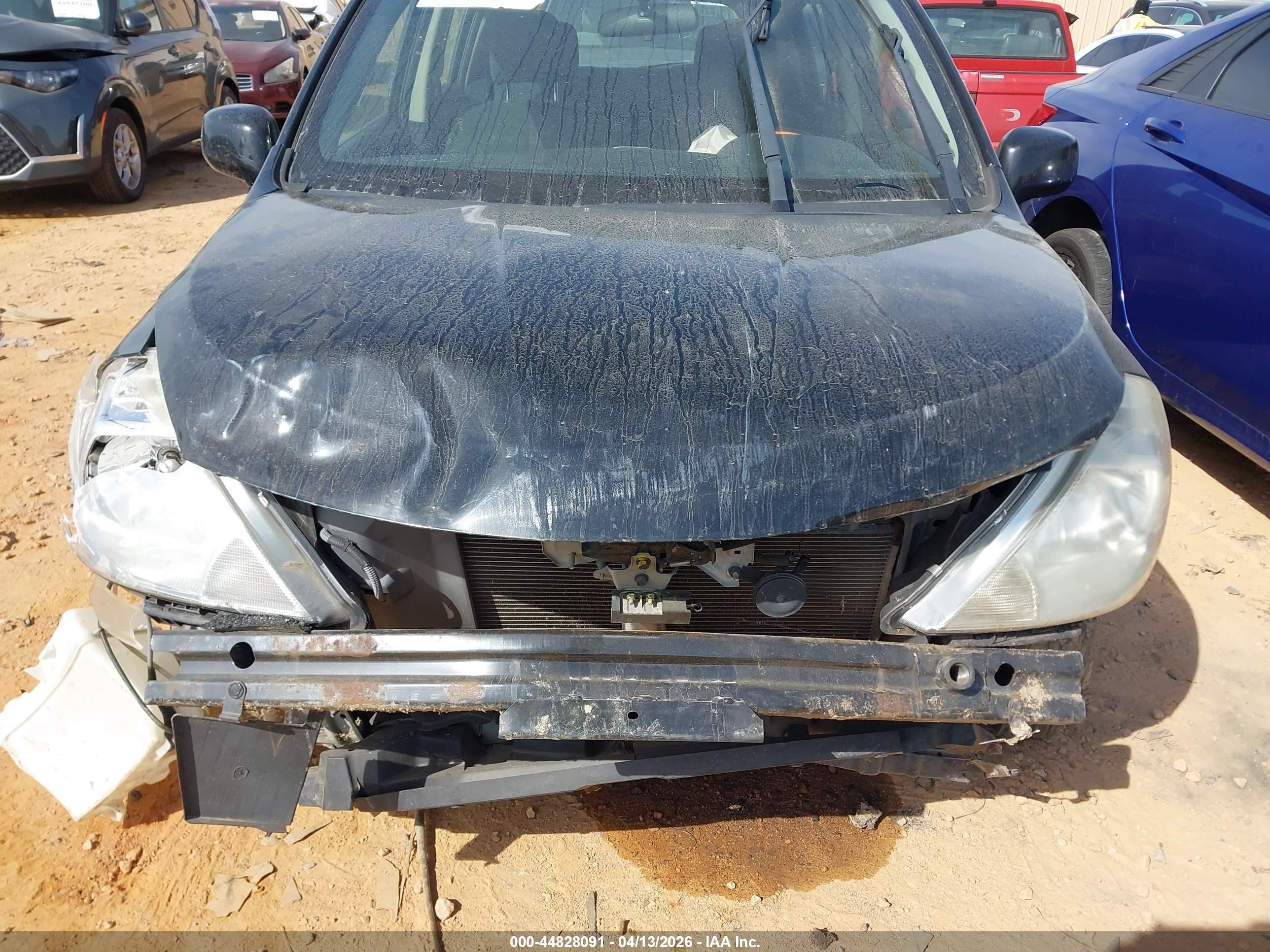 2012 Nissan Versa 1.8 S Black vin: 3N1BC1CP4CK261341