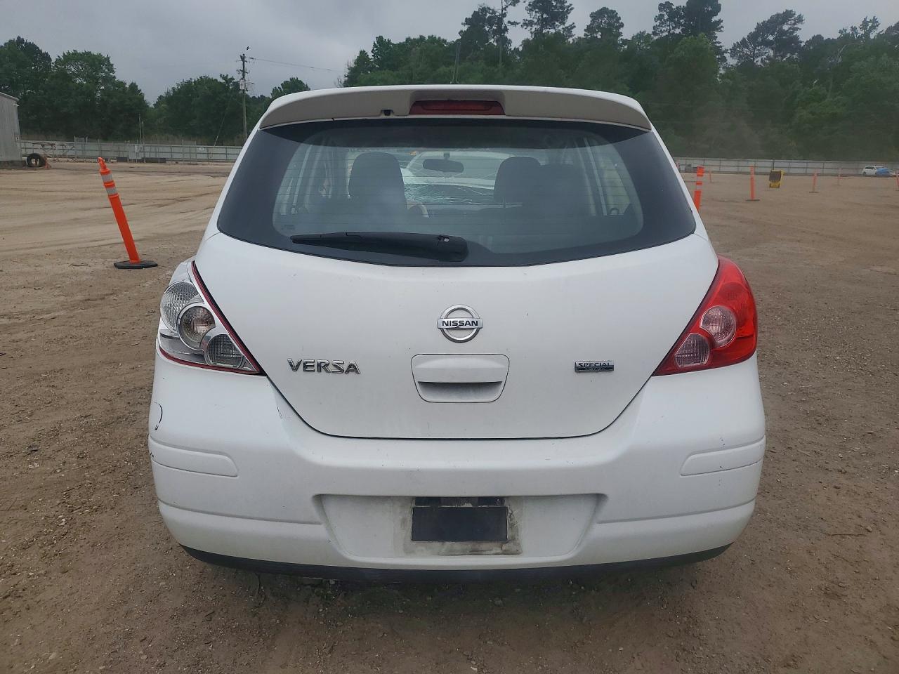 2012 Nissan Versa 1.8 S White vin: 3N1BC1CP4CK269746