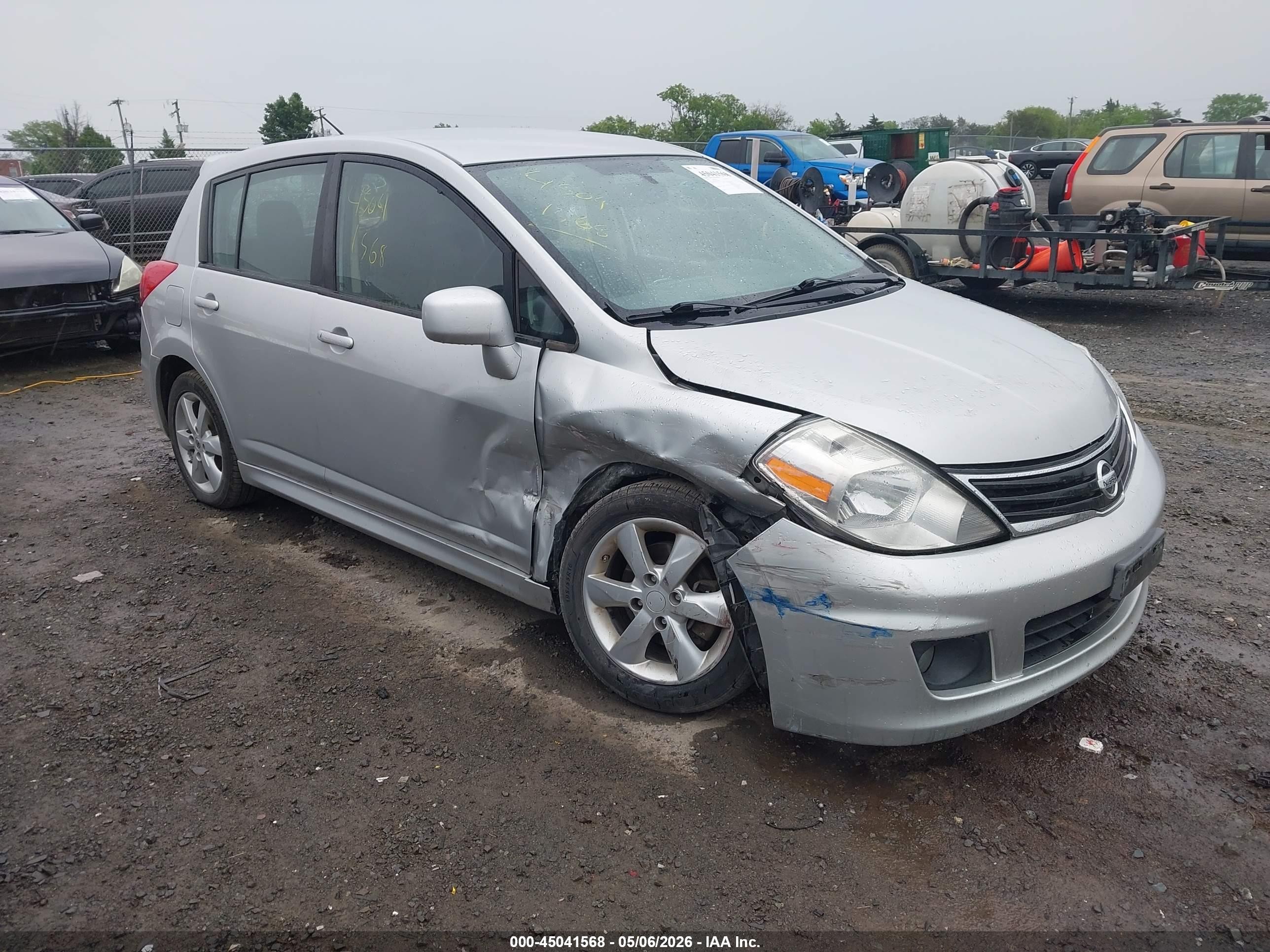 2012 Nissan Versa 1.8 Sl Серебряный vin: 3N1BC1CP4CK271285