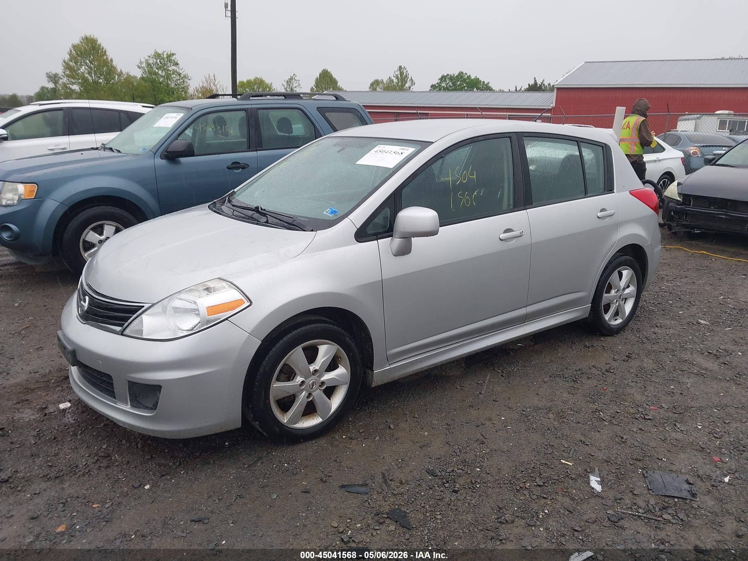 2012 Nissan Versa 1.8 Sl Серебряный vin: 3N1BC1CP4CK271285