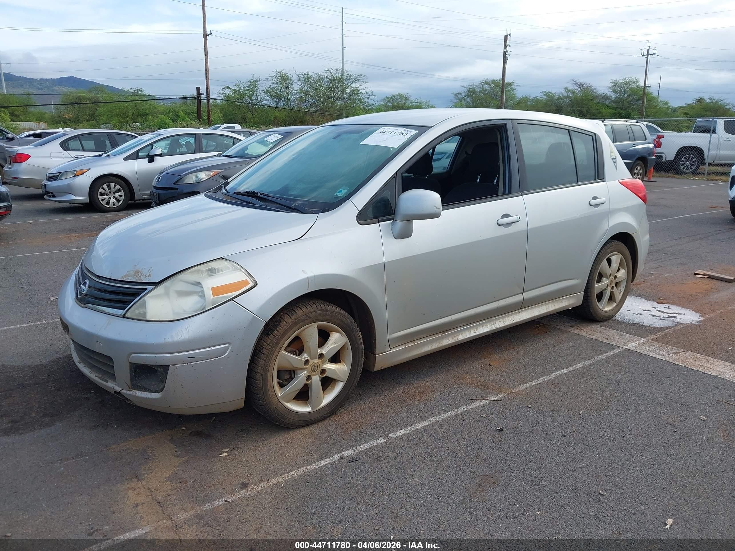 2012 Nissan Versa 1.8 Sl Silver vin: 3N1BC1CP4CK803456