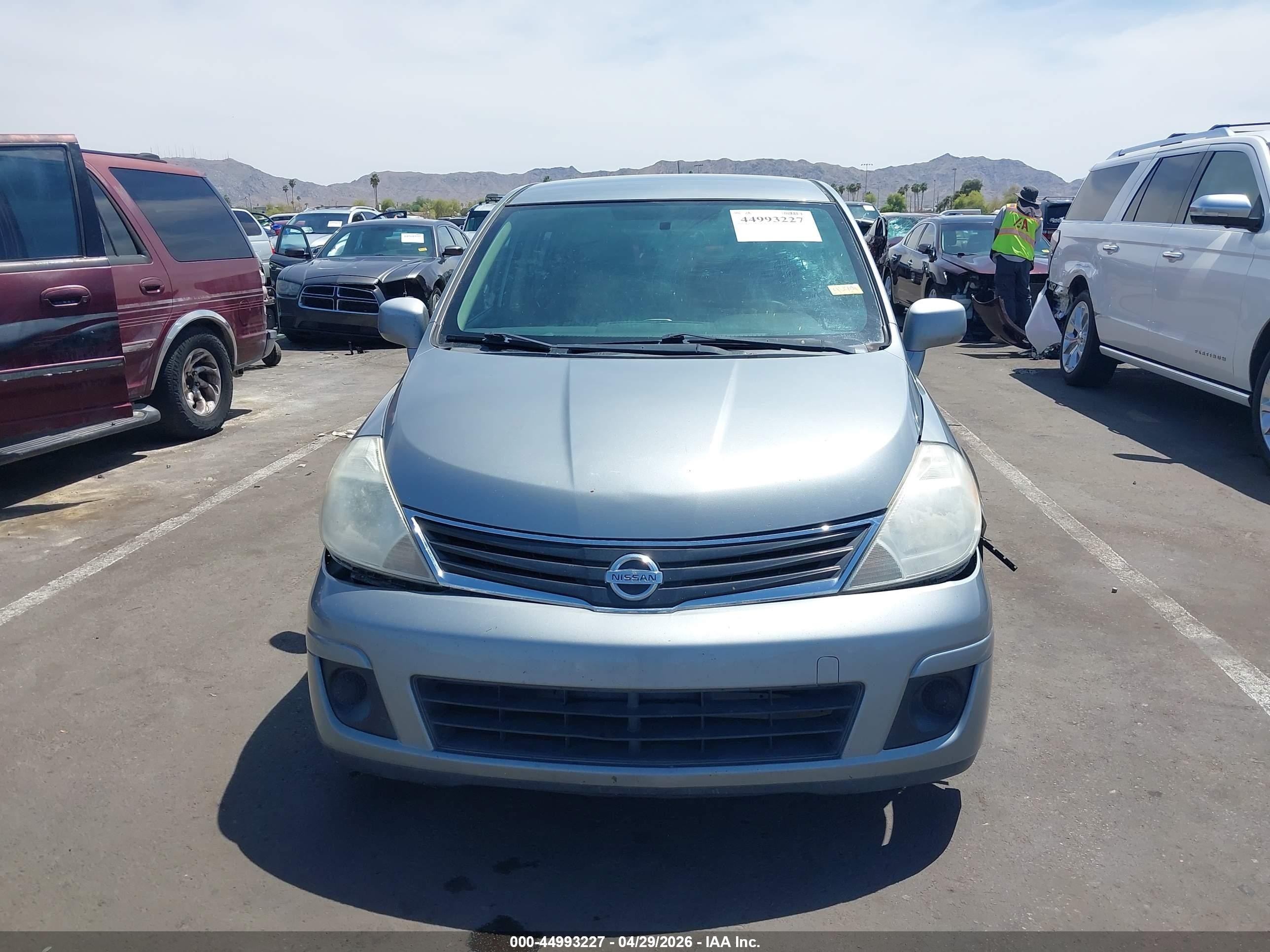 2012 Nissan Versa 1.8 S Black vin: 3N1BC1CP4CL365192