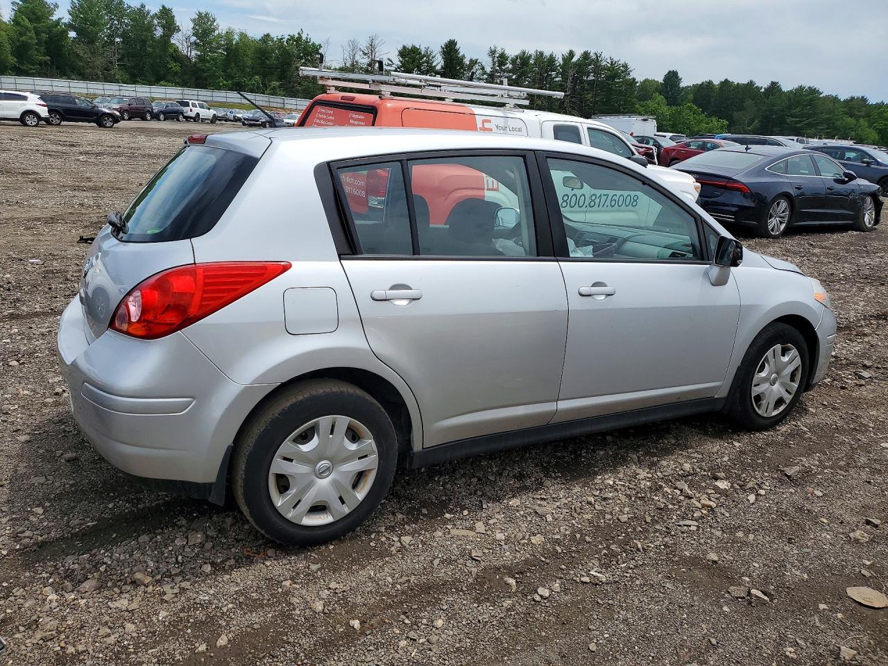 2012 Nissan Versa 1.8 S Серебряный vin: 3N1BC1CP4CL374118
