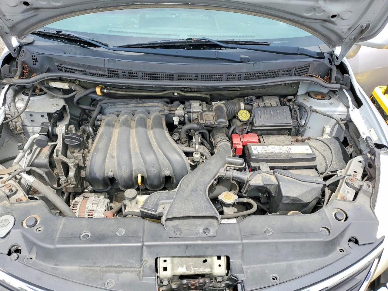 2012 Nissan Versa 1.8 S Серебряный vin: 3N1BC1CP4CL374118
