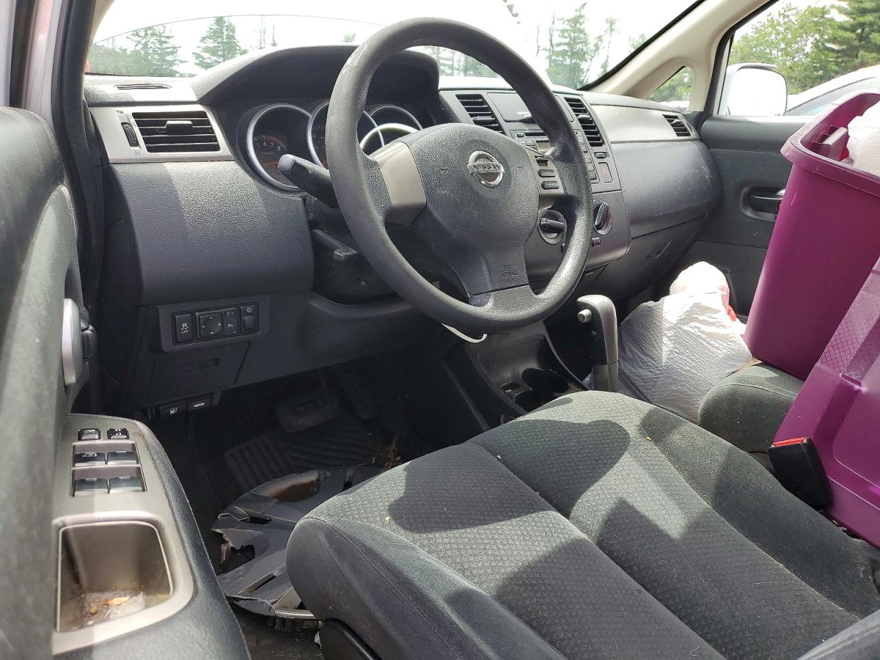 2012 Nissan Versa 1.8 S Серебряный vin: 3N1BC1CP4CL374118