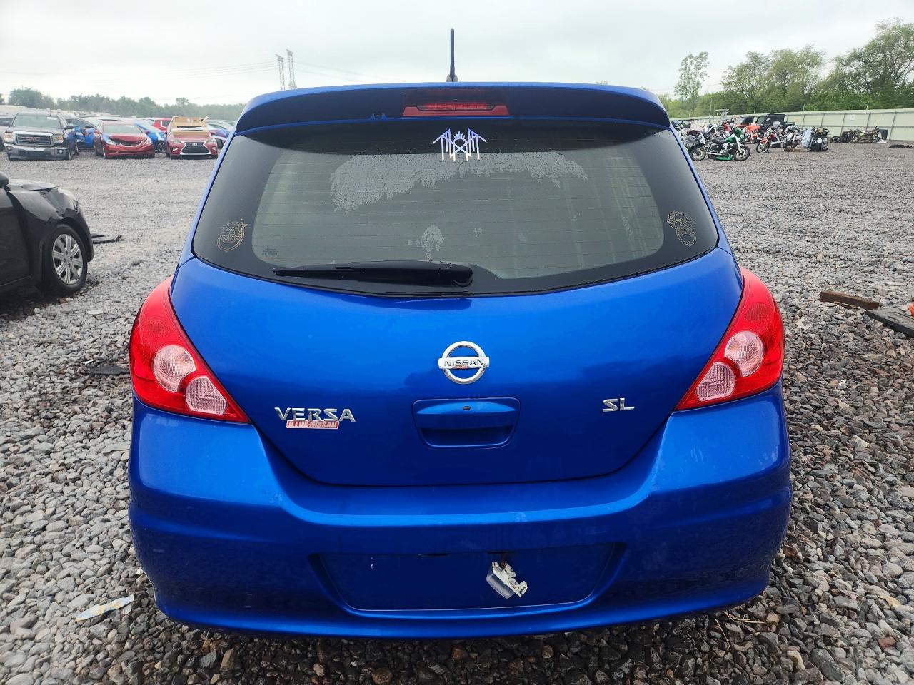 2010 Nissan Versa S/sl Синий vin: 3N1BC1CP5AL364498