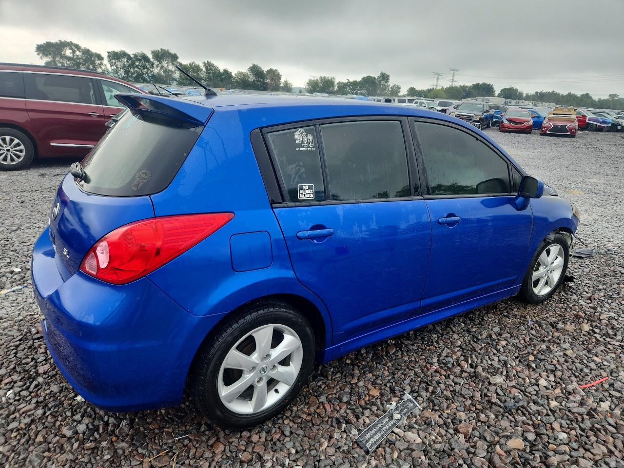 2010 Nissan Versa S/sl Синий vin: 3N1BC1CP5AL364498