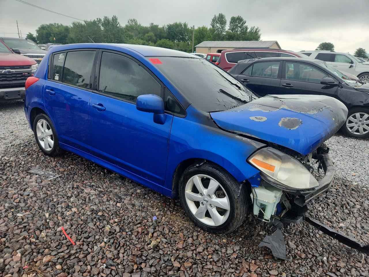2010 Nissan Versa S/sl Синий vin: 3N1BC1CP5AL364498