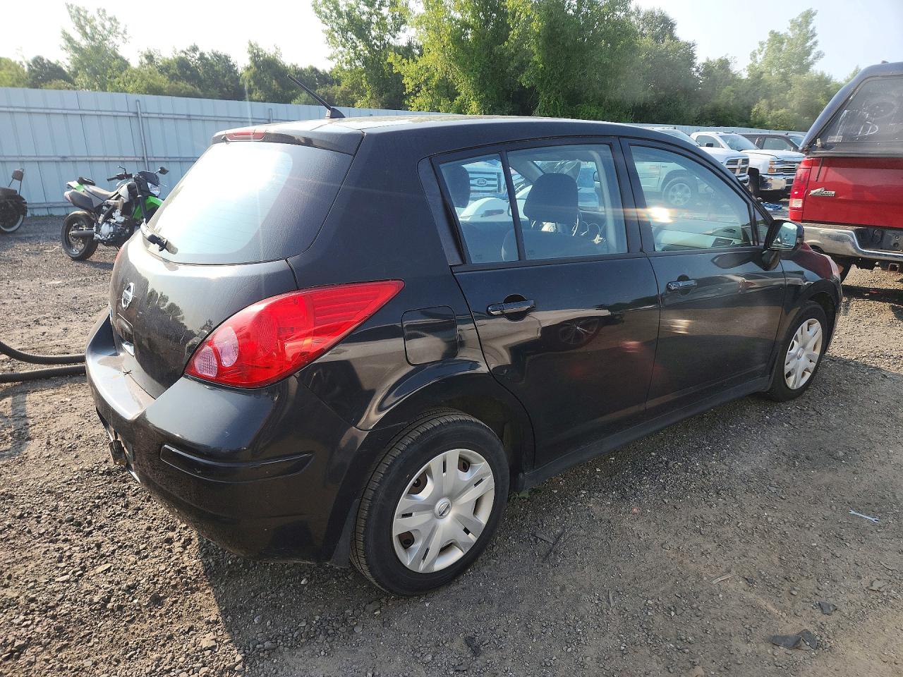 2010 Nissan Versa 1.8 S Black vin: 3N1BC1CP5AL366719