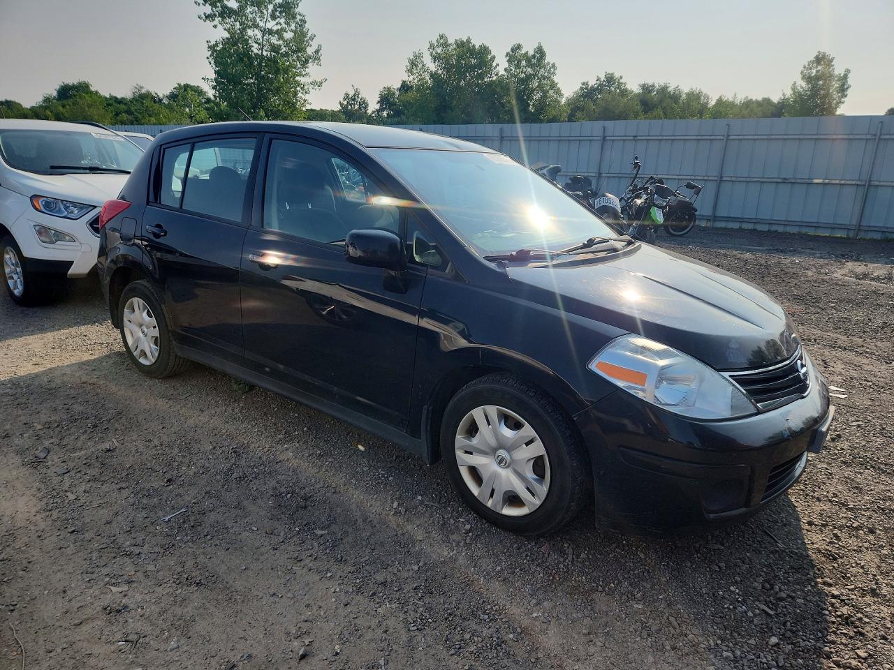 2010 Nissan Versa 1.8 S Black vin: 3N1BC1CP5AL366719