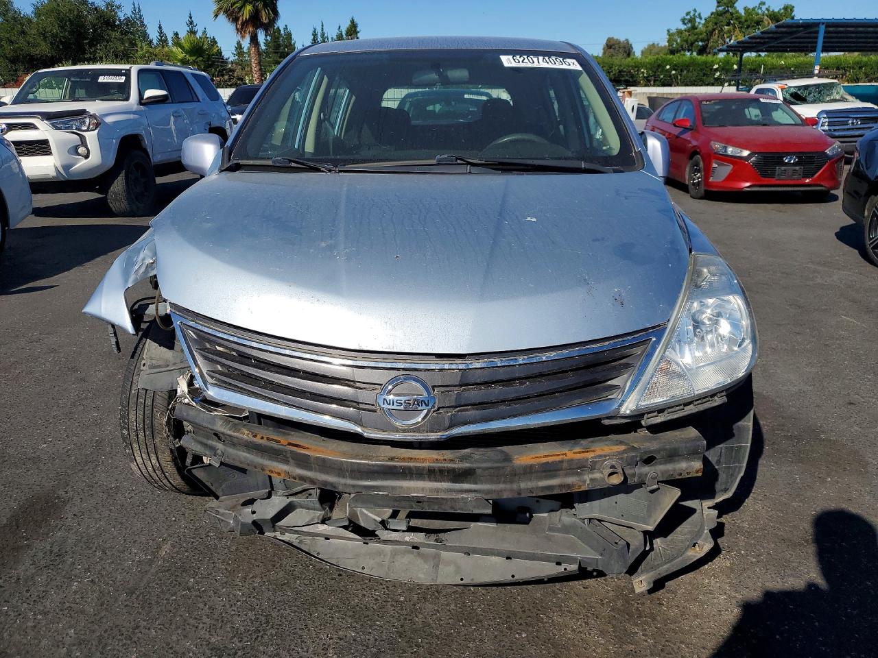 2010 Nissan Versa 1.8 S Blue vin: 3N1BC1CP5AL374982