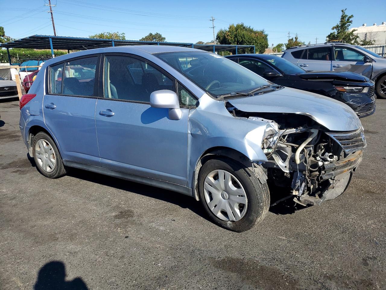 2010 Nissan Versa 1.8 S Blue vin: 3N1BC1CP5AL374982