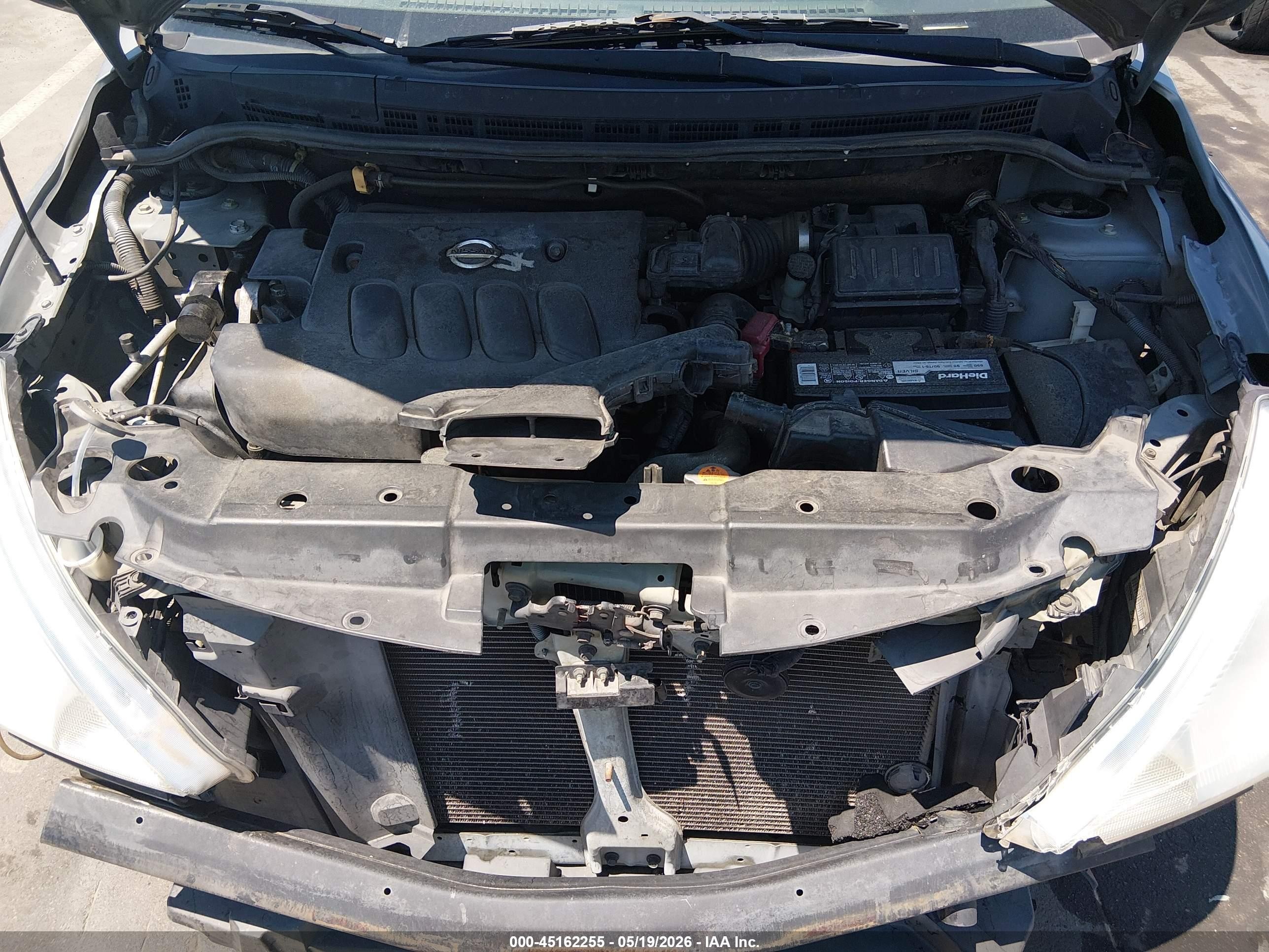 2010 Nissan Versa 1.8s Gray vin: 3N1BC1CP5AL432685