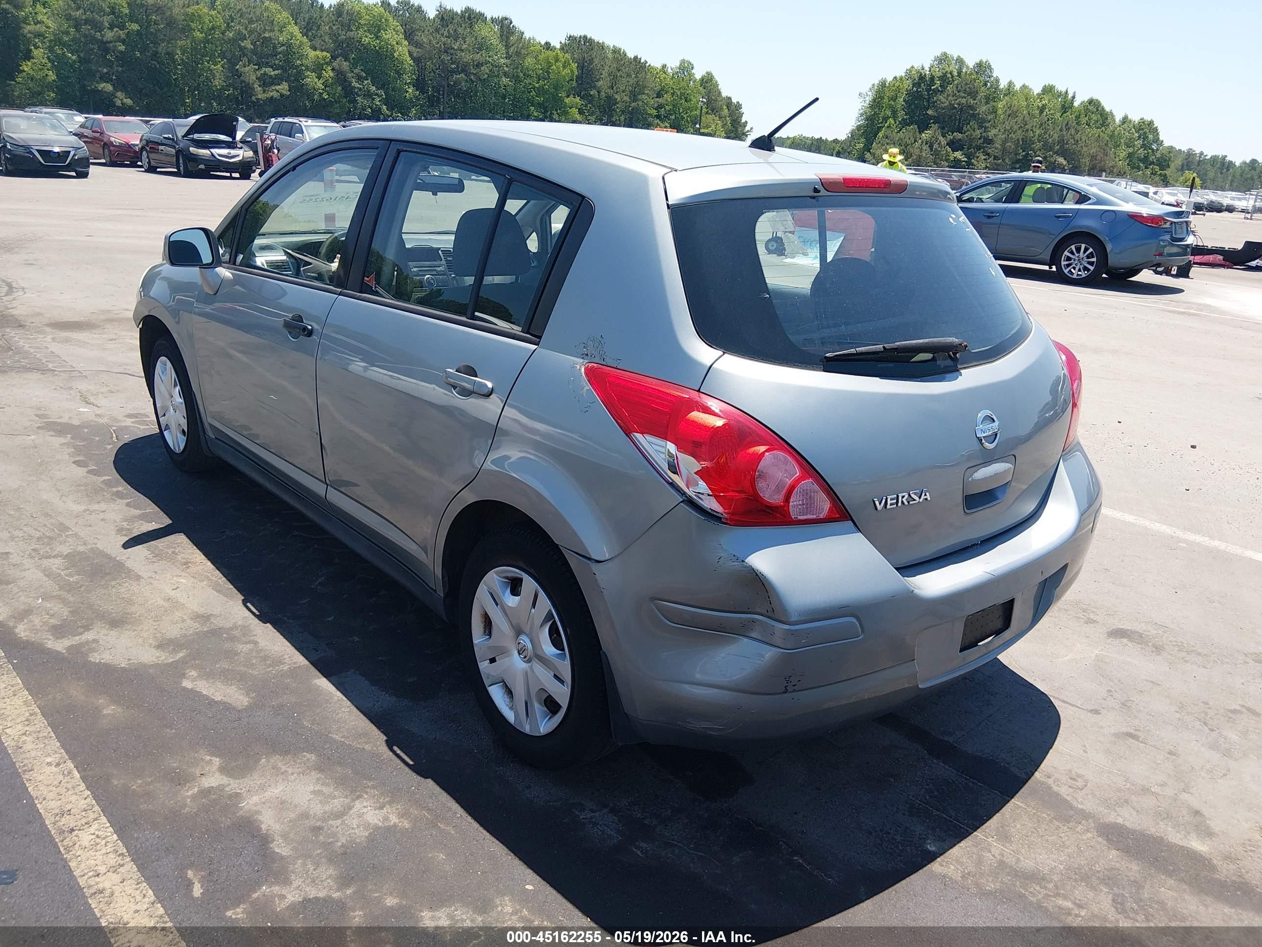 2010 Nissan Versa 1.8s Gray vin: 3N1BC1CP5AL432685