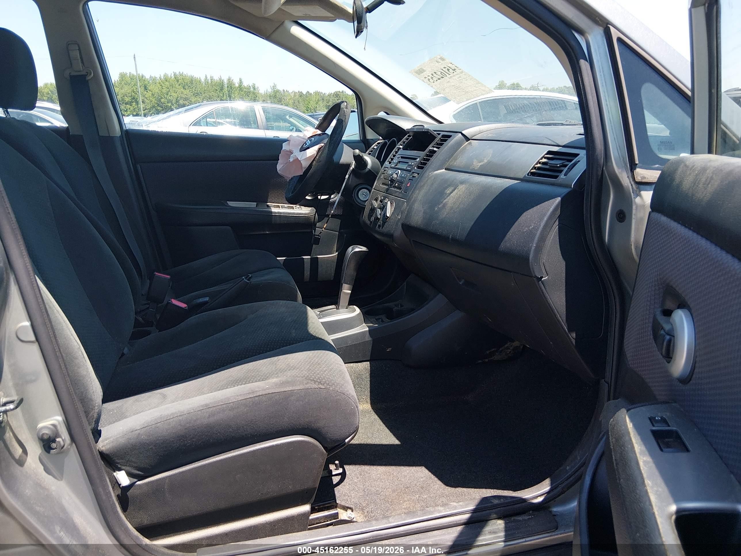 2010 Nissan Versa 1.8s Gray vin: 3N1BC1CP5AL432685