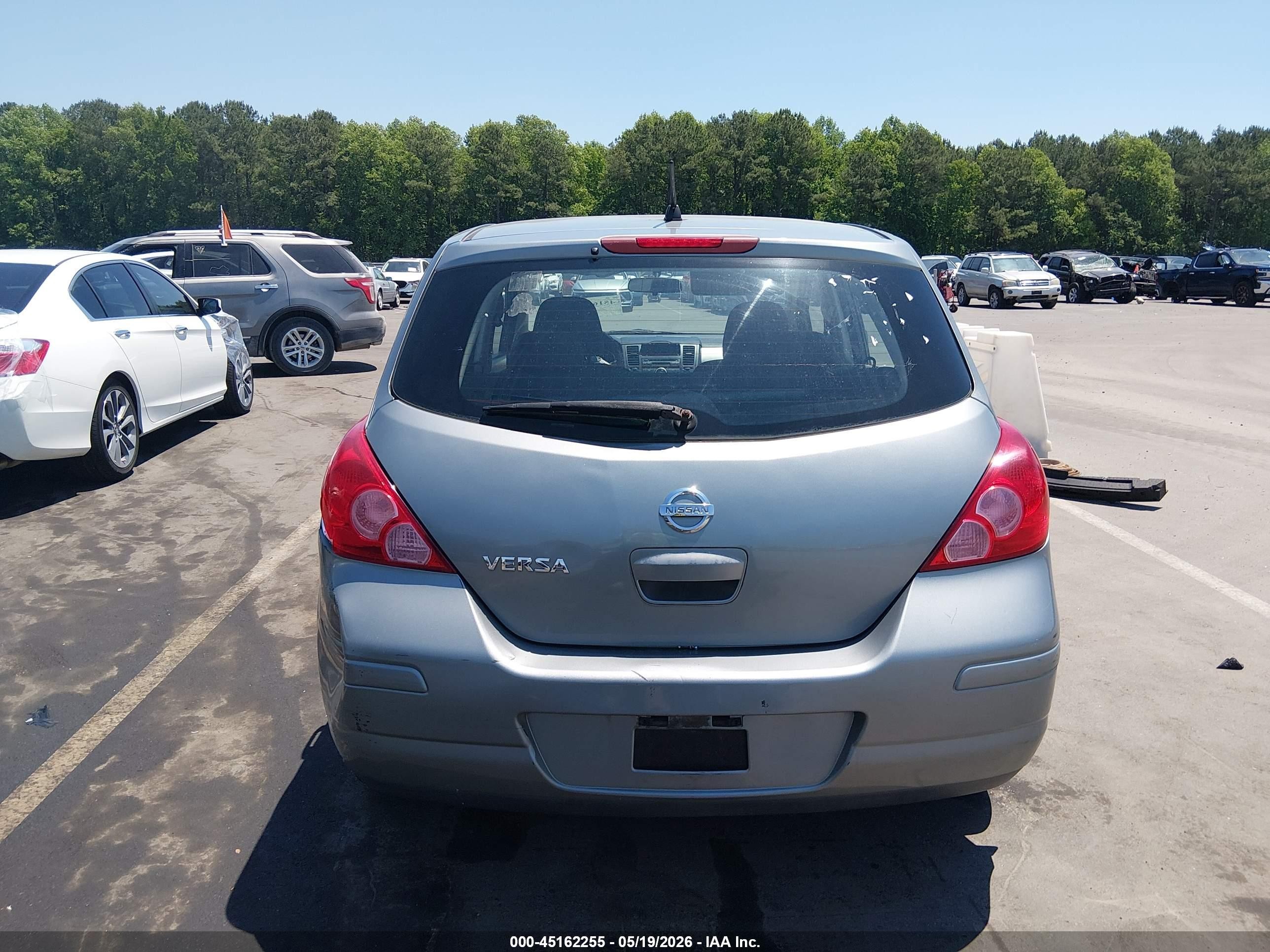 2010 Nissan Versa 1.8s Gray vin: 3N1BC1CP5AL432685