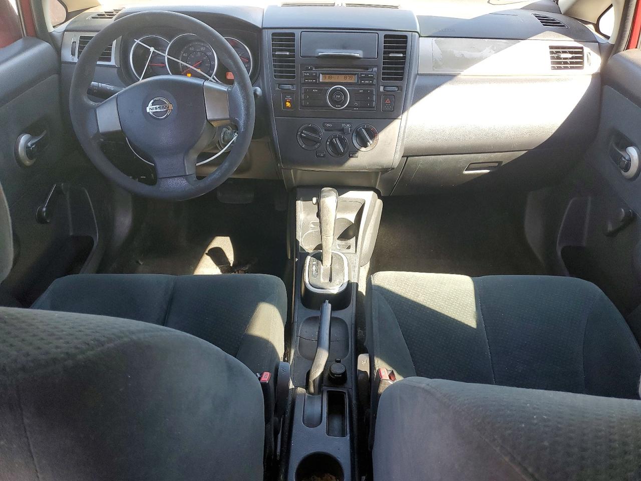 2010 Nissan Versa S Red vin: 3N1BC1CP5AL449972