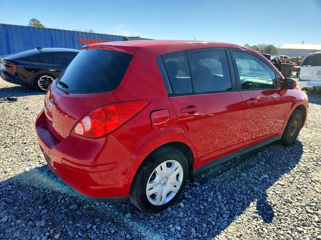 2010 Nissan Versa S Red vin: 3N1BC1CP5AL449972