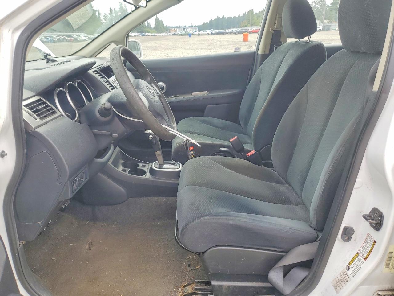 2011 Nissan Versa 1.8 S White vin: 3N1BC1CP5BL361957