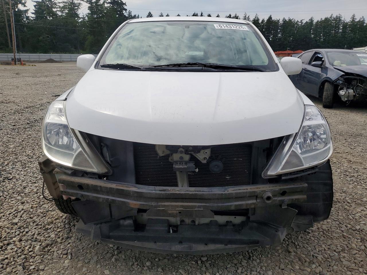 2011 Nissan Versa 1.8 S White vin: 3N1BC1CP5BL361957