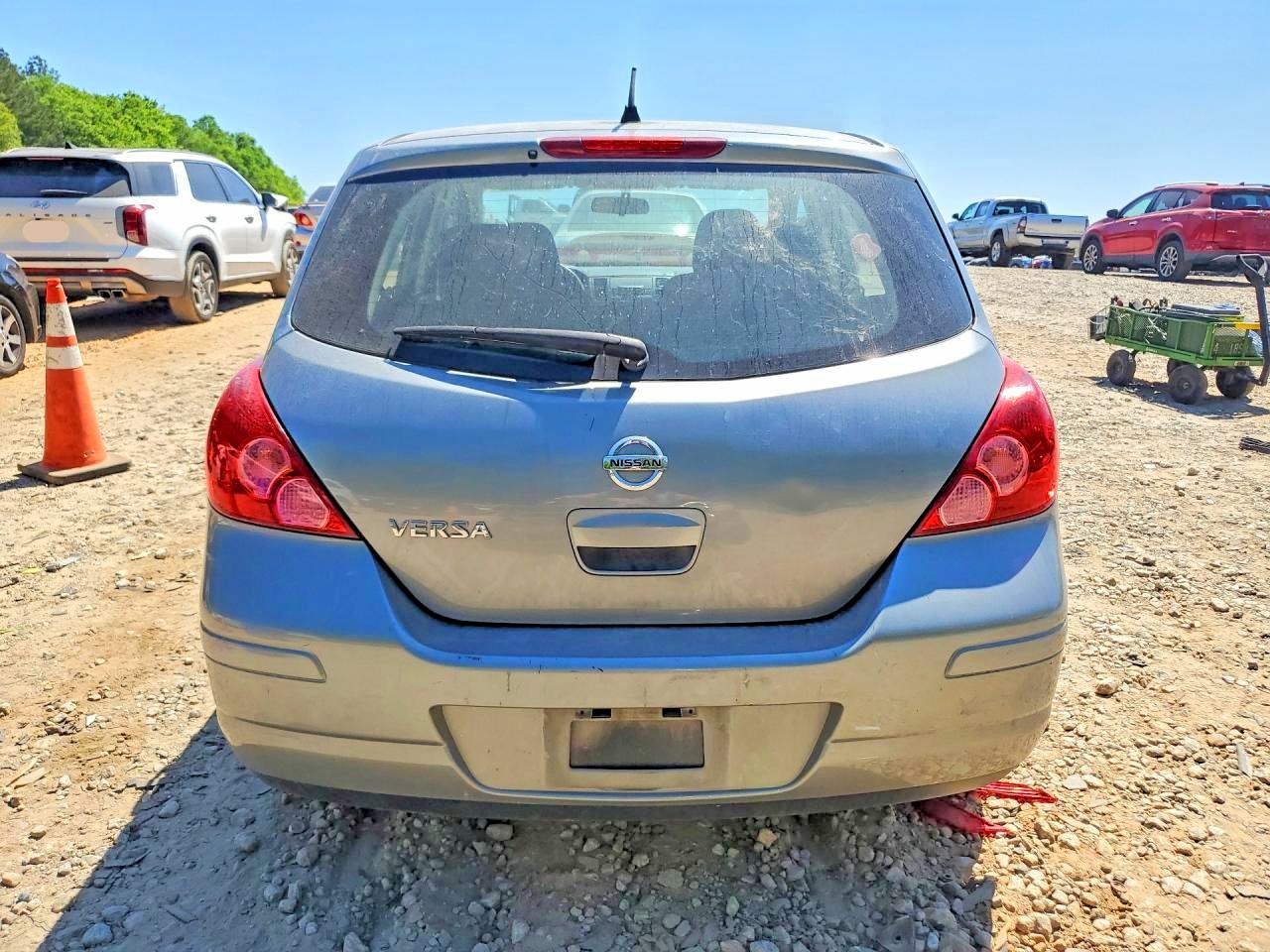 2011 Nissan Versa 1.8 S Gray vin: 3N1BC1CP5BL480057