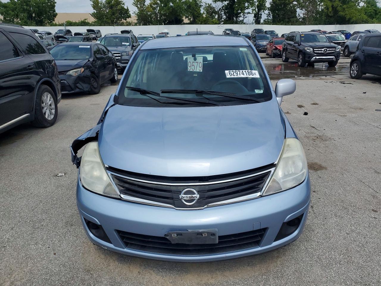 2011 Nissan Versa 1.8 S Blue vin: 3N1BC1CP5BL500968