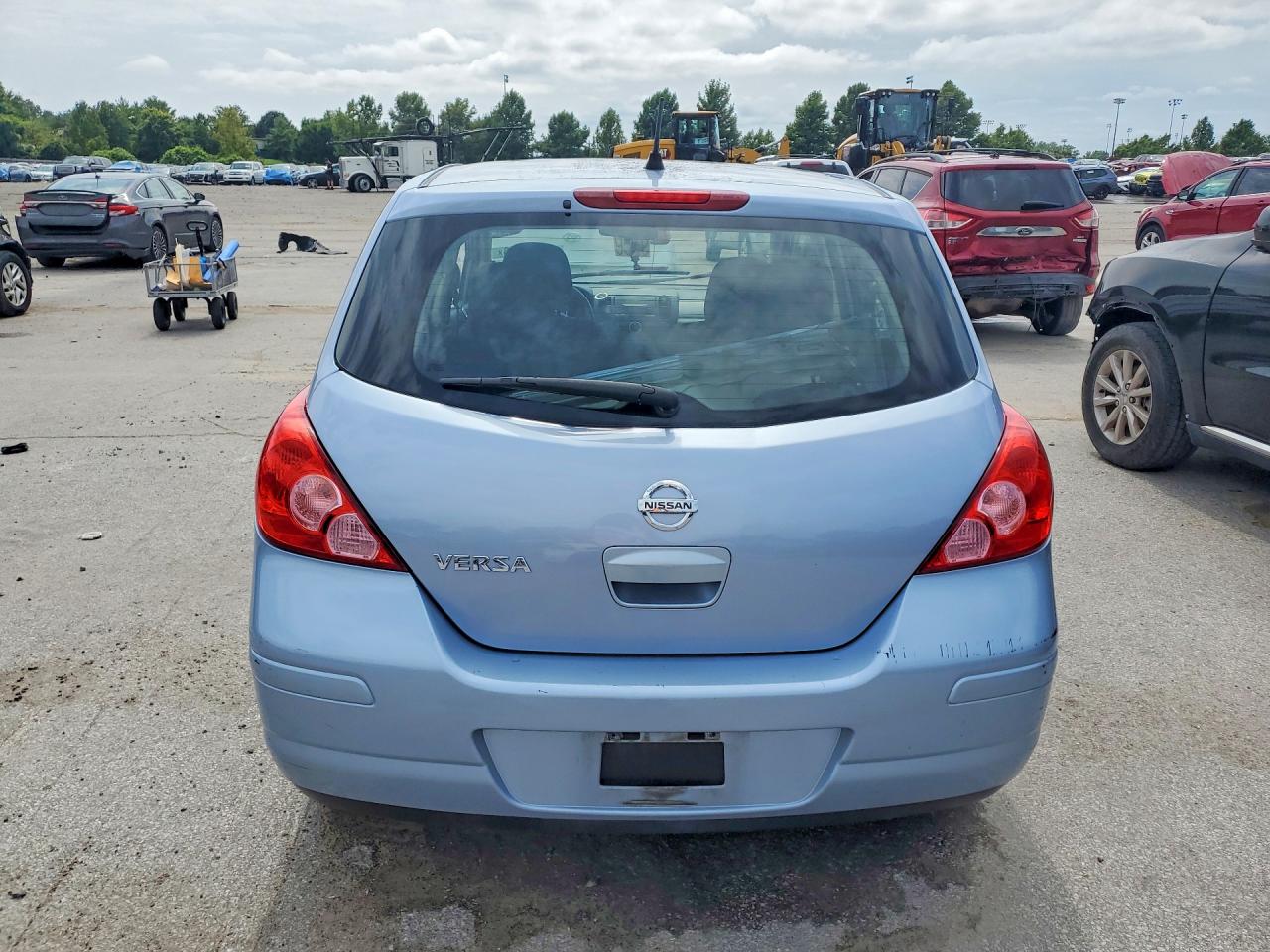 2011 Nissan Versa 1.8 S Blue vin: 3N1BC1CP5BL500968