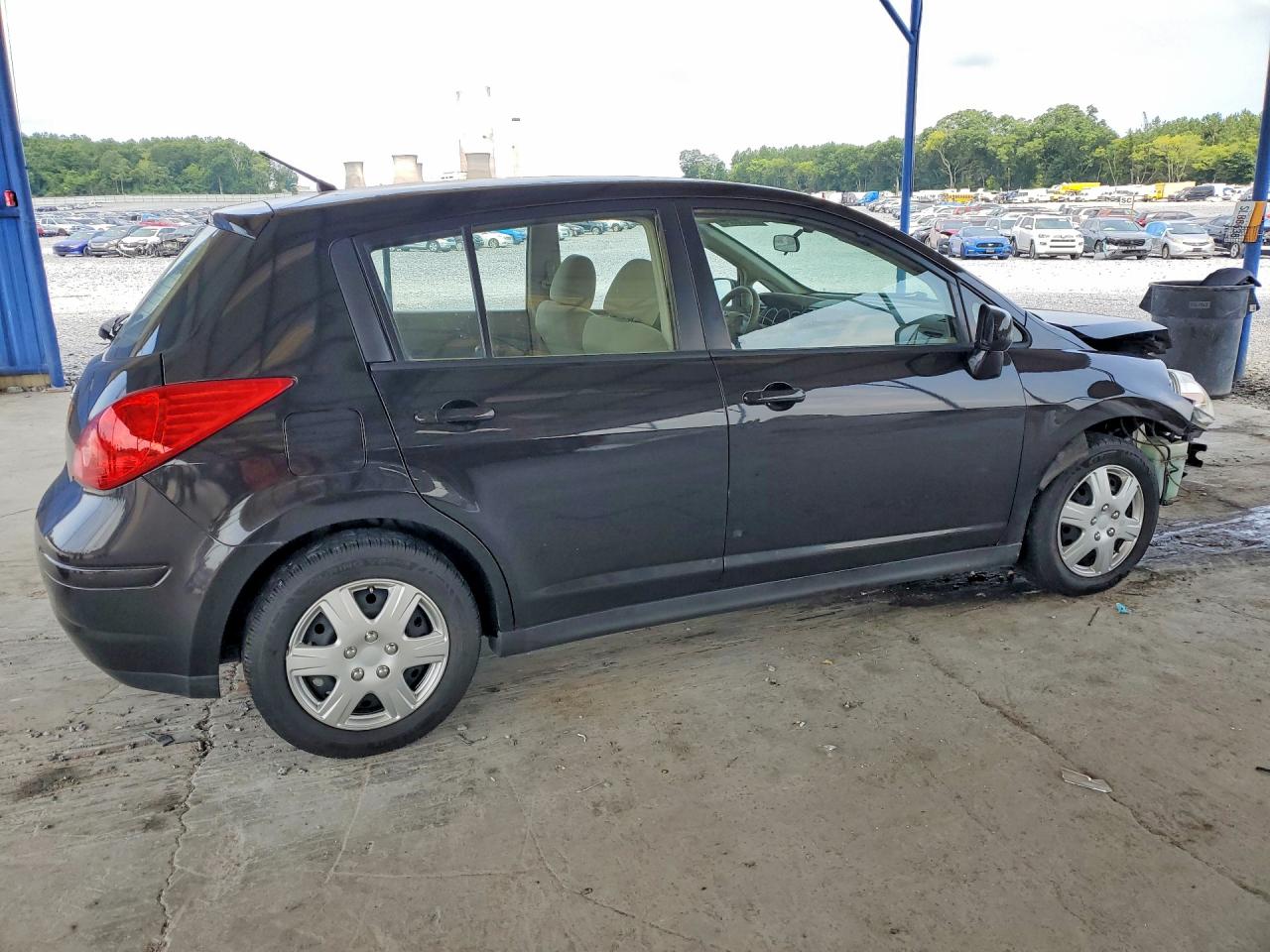 2011 Nissan Versa 1.8 S Black vin: 3N1BC1CP5BL507175