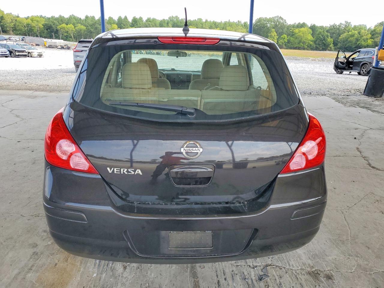 2011 Nissan Versa 1.8 S Black vin: 3N1BC1CP5BL507175