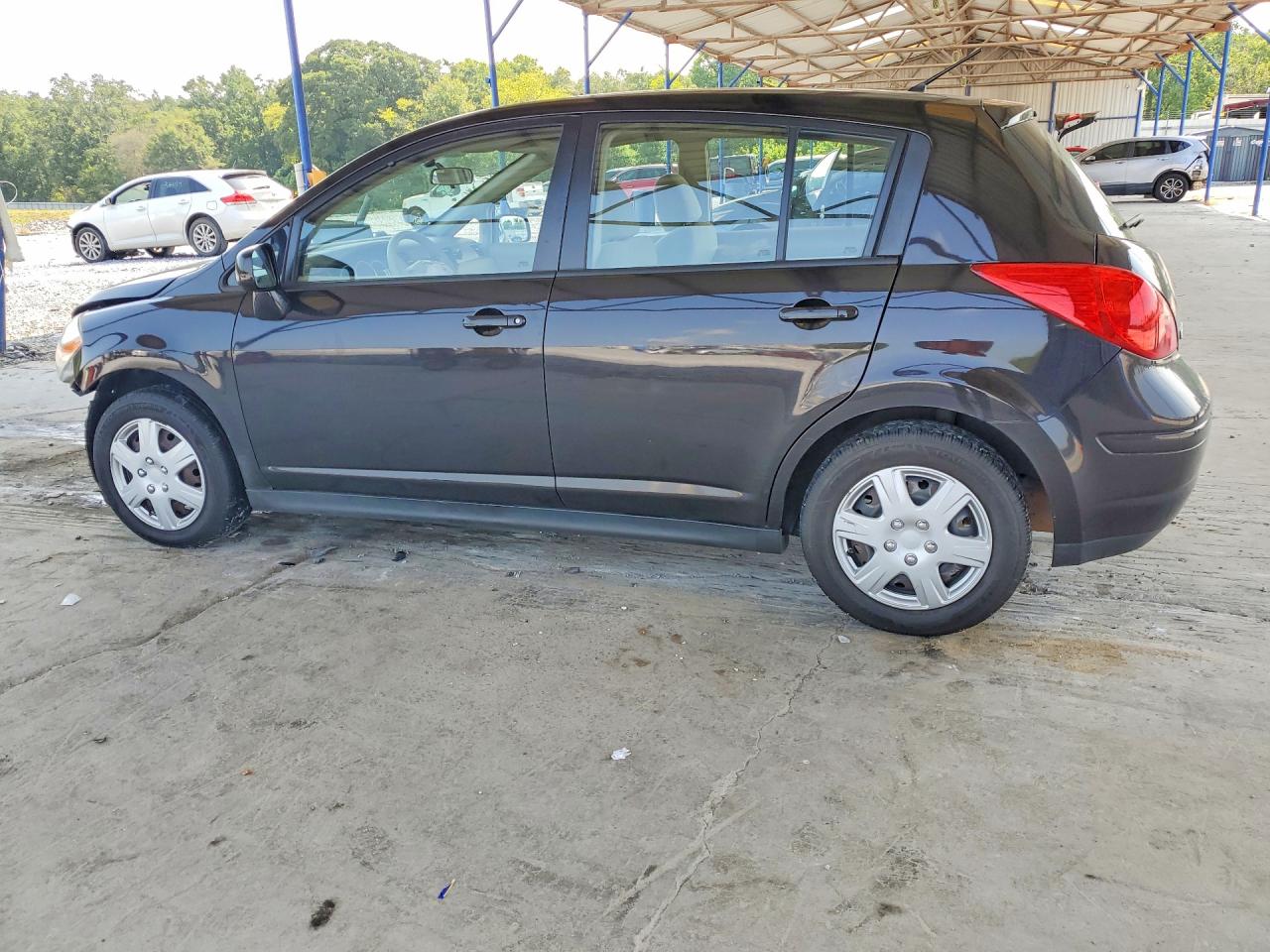 2011 Nissan Versa 1.8 S Black vin: 3N1BC1CP5BL507175
