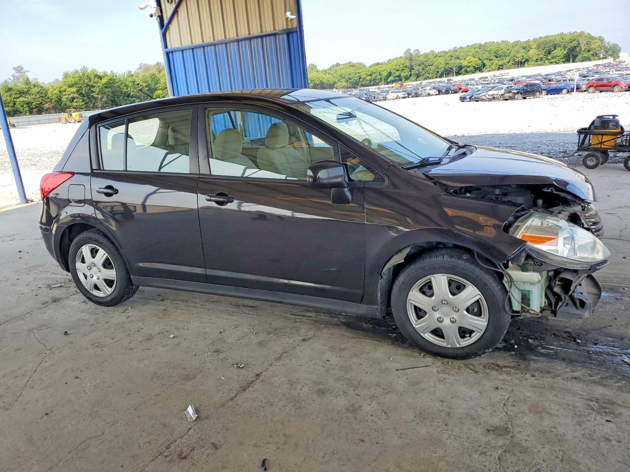 2011 Nissan Versa 1.8 S Black vin: 3N1BC1CP5BL507175