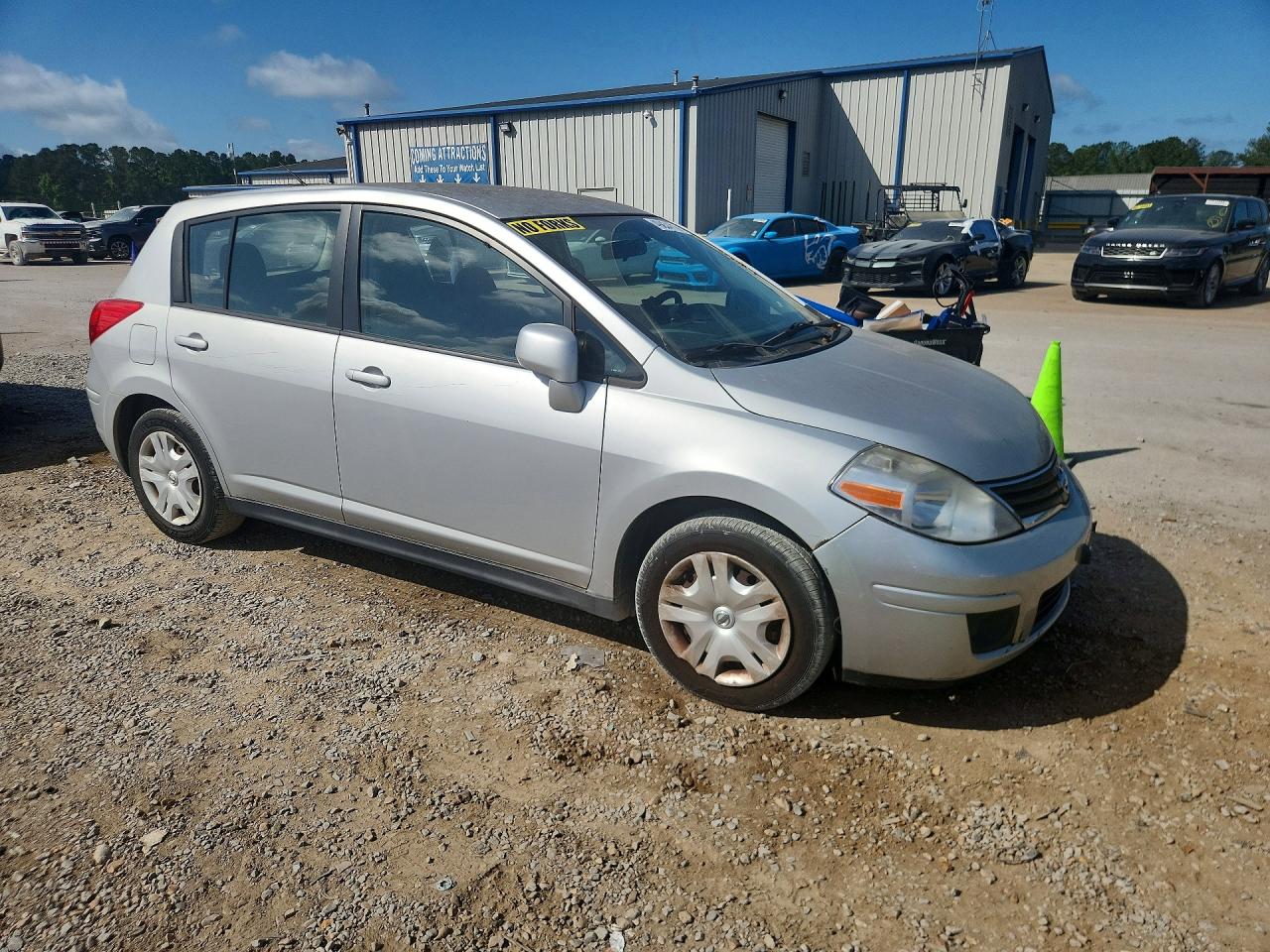 2012 Nissan Versa 1.8 S Silver vin: 3N1BC1CP5CK200614