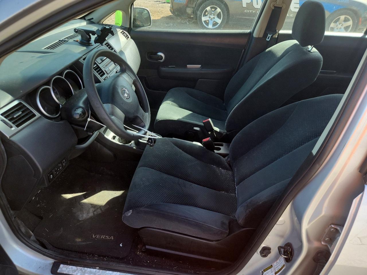 2012 Nissan Versa 1.8 S Silver vin: 3N1BC1CP5CK200614
