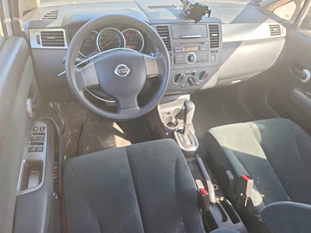 2012 Nissan Versa 1.8 S Silver vin: 3N1BC1CP5CK200614