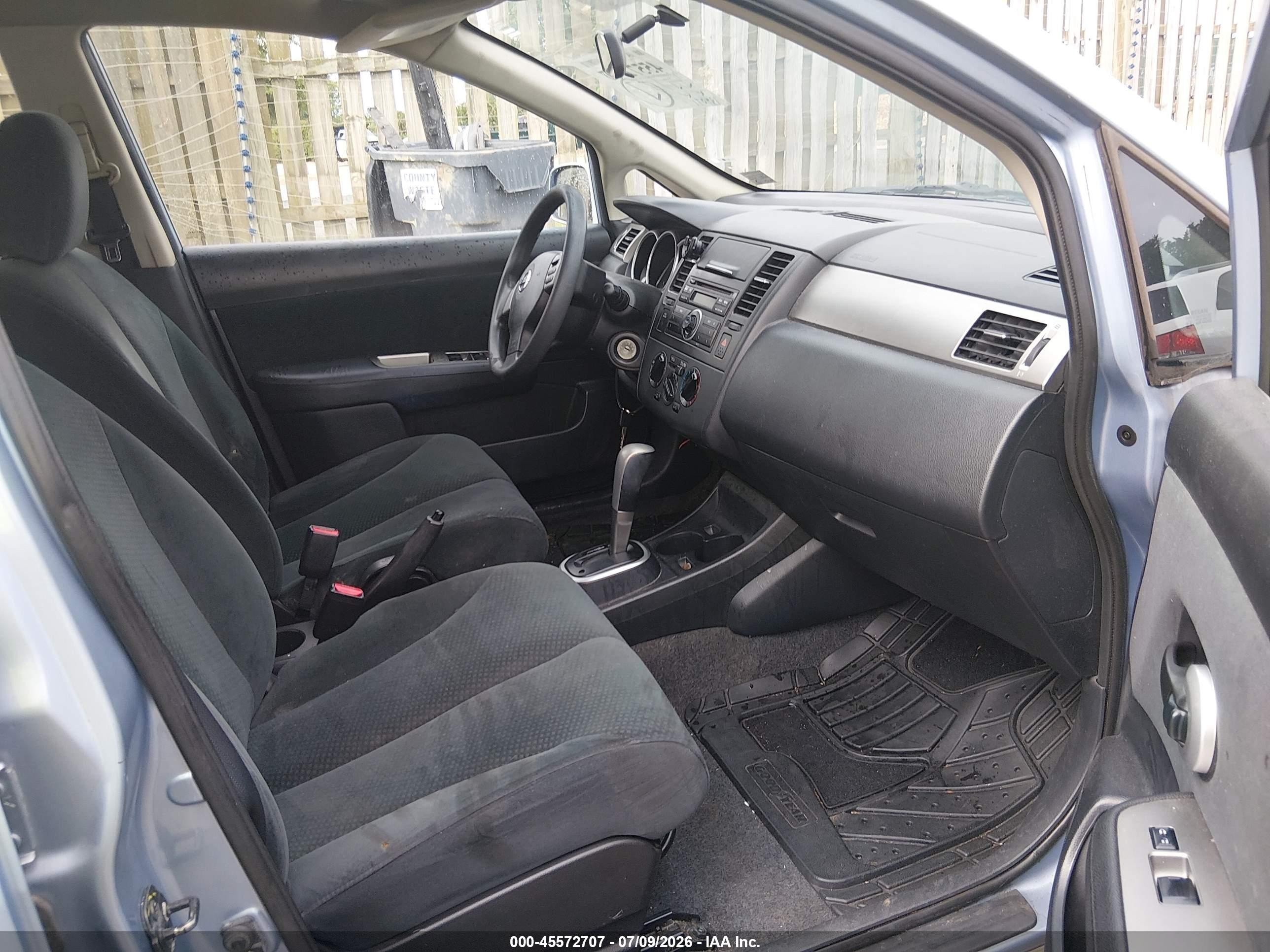 2012 Nissan Versa 1.8 S Blue vin: 3N1BC1CP5CK229739