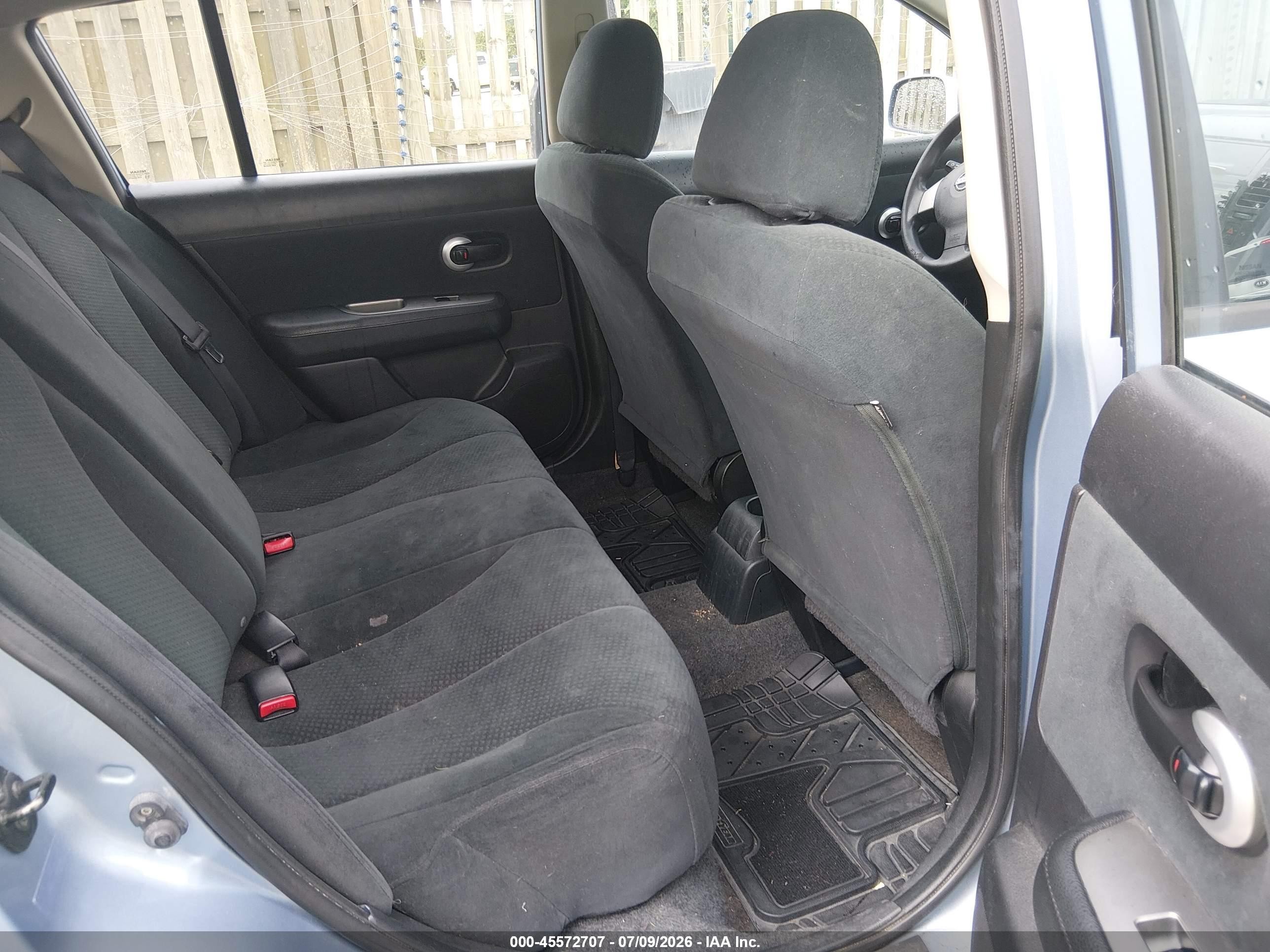 2012 Nissan Versa 1.8 S Blue vin: 3N1BC1CP5CK229739