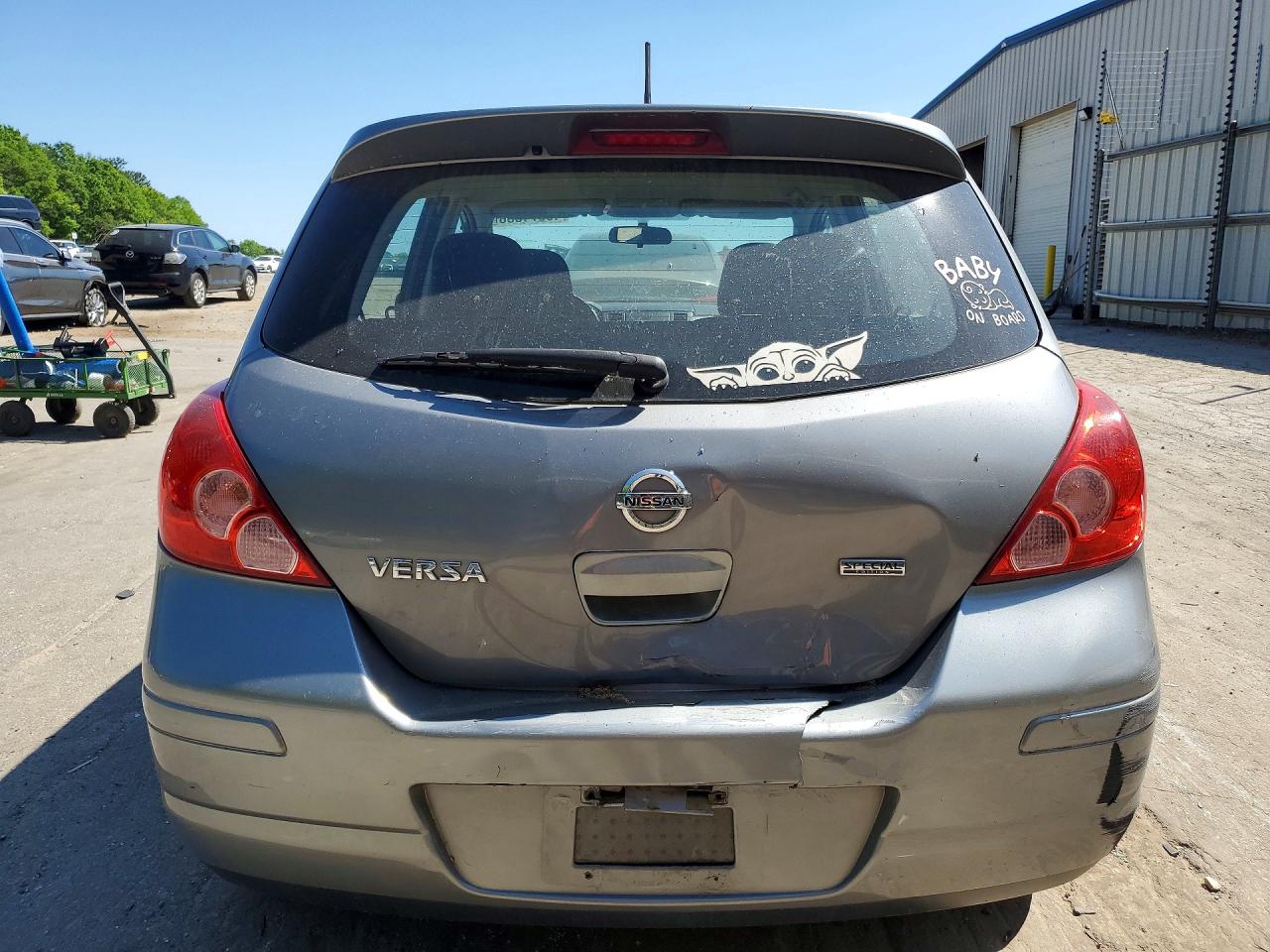 2012 Nissan Versa 1.8 S Gray vin: 3N1BC1CP5CK235007