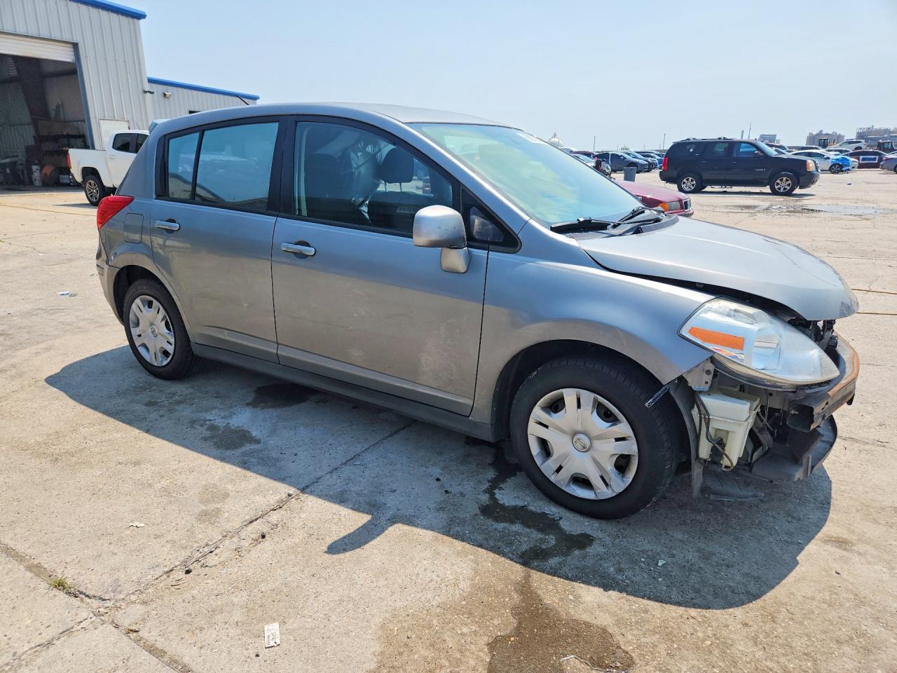 2012 Nissan Versa 1.8 S Gray vin: 3N1BC1CP5CK273837