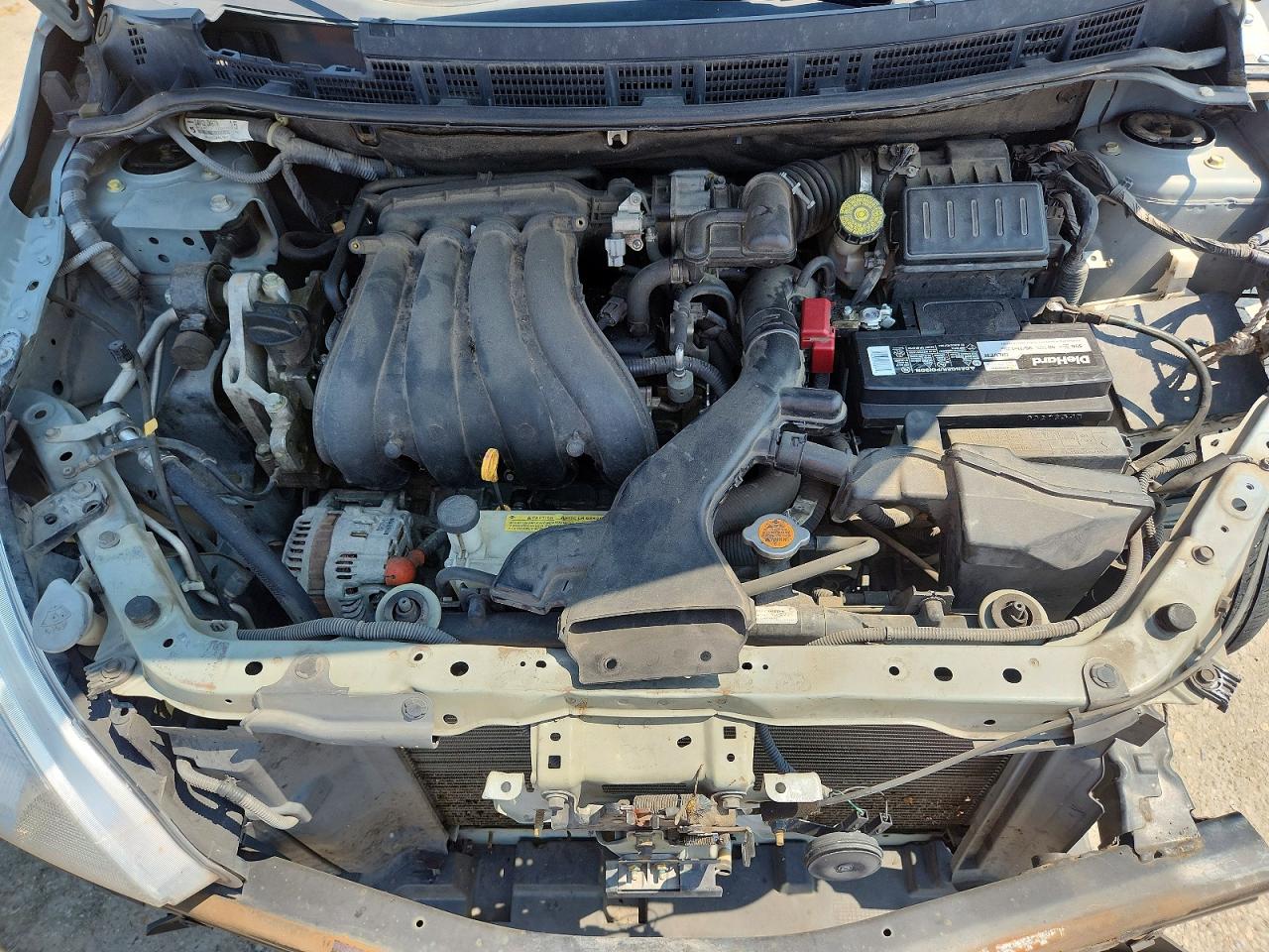 2012 Nissan Versa 1.8 S Gray vin: 3N1BC1CP5CK273837