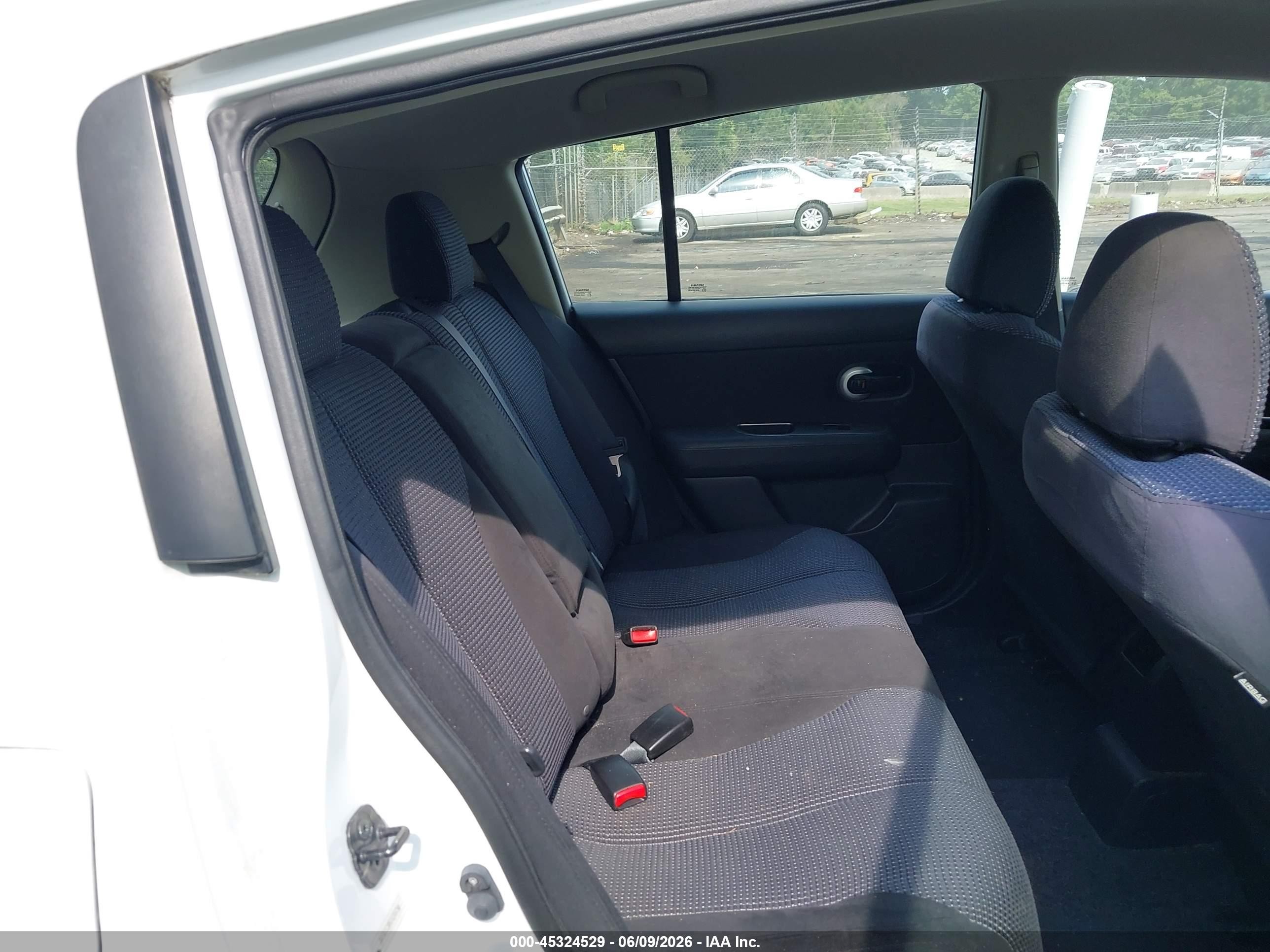 2012 Nissan Versa 1.8 Sl White vin: 3N1BC1CP5CK295790