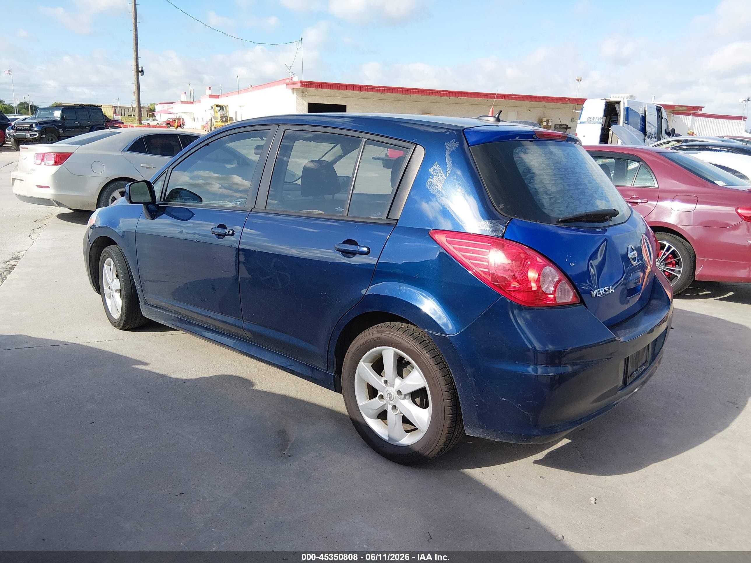 2012 Nissan Versa 1.8 Sl Blue vin: 3N1BC1CP5CK800260