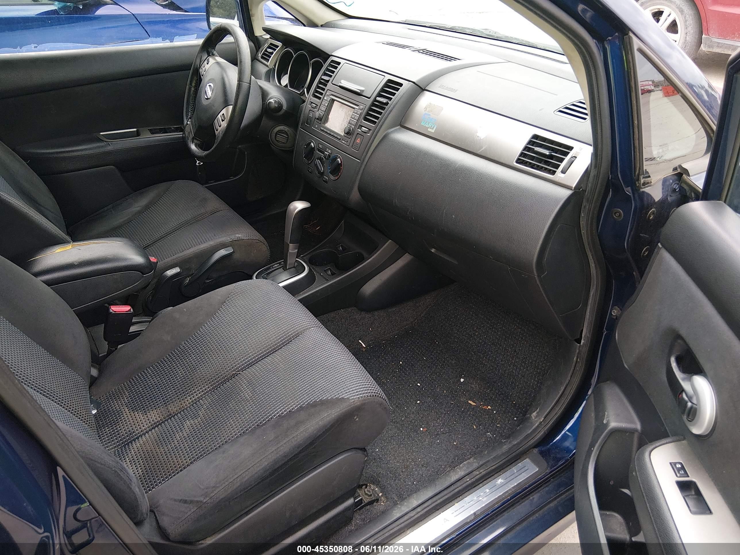 2012 Nissan Versa 1.8 Sl Blue vin: 3N1BC1CP5CK800260