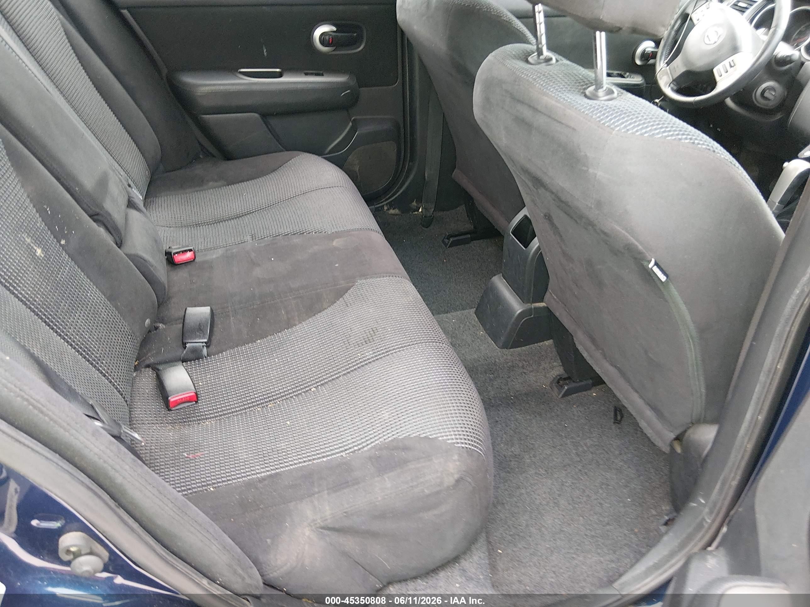 2012 Nissan Versa 1.8 Sl Blue vin: 3N1BC1CP5CK800260