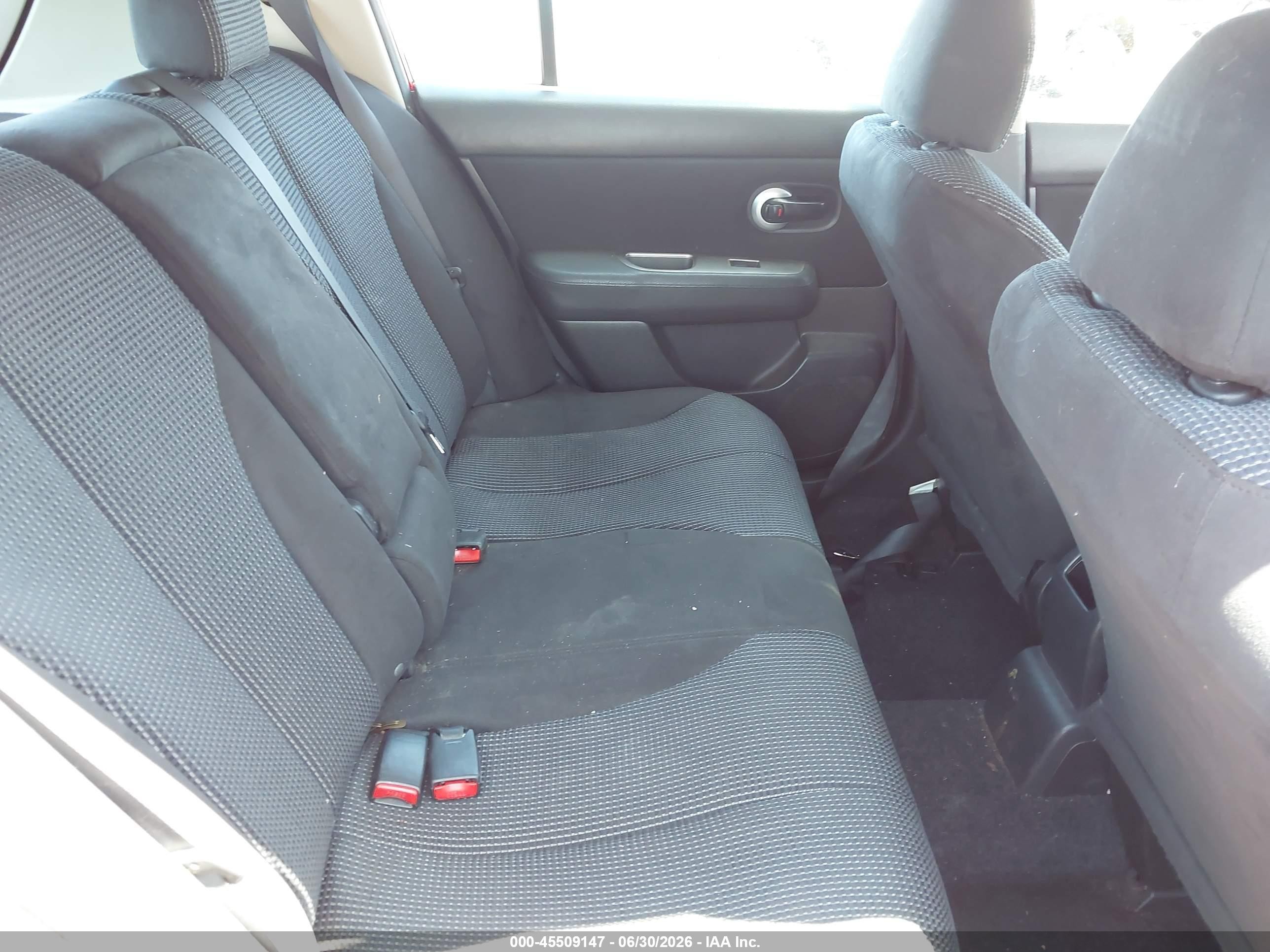 2012 Nissan Versa 1.8 Sl Red vin: 3N1BC1CP5CK808892