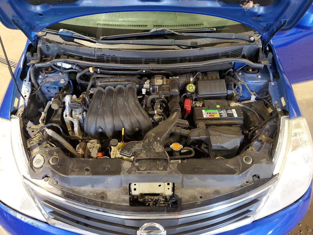 2012 Nissan Versa 1.8 S Blue vin: 3N1BC1CP5CL359188