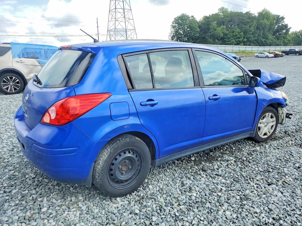 2012 Nissan Versa 1.8 S Синий vin: 3N1BC1CP5CL359949